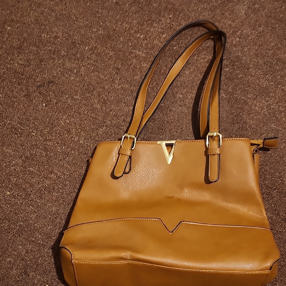 Elegant Tan Women's Handbag